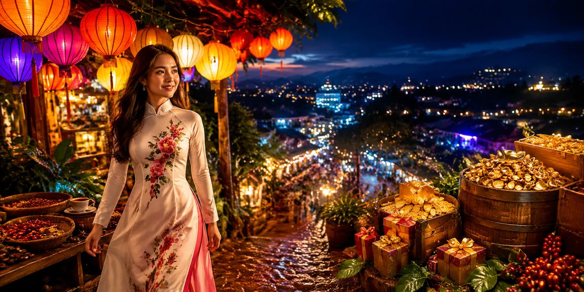 Không khí thư giãn tại Đà Lạt với người lớn tham gia cá cược có trách nhiệm bên tách cà phê